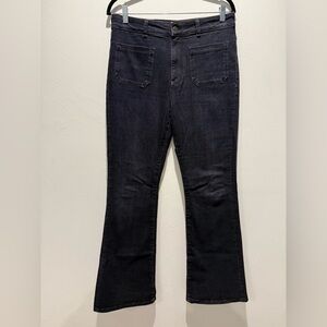 Pilcro by Anthropologie Dark Wash High-Rise Bootcut Jeans